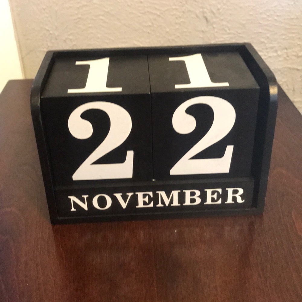 Wooden Calendar